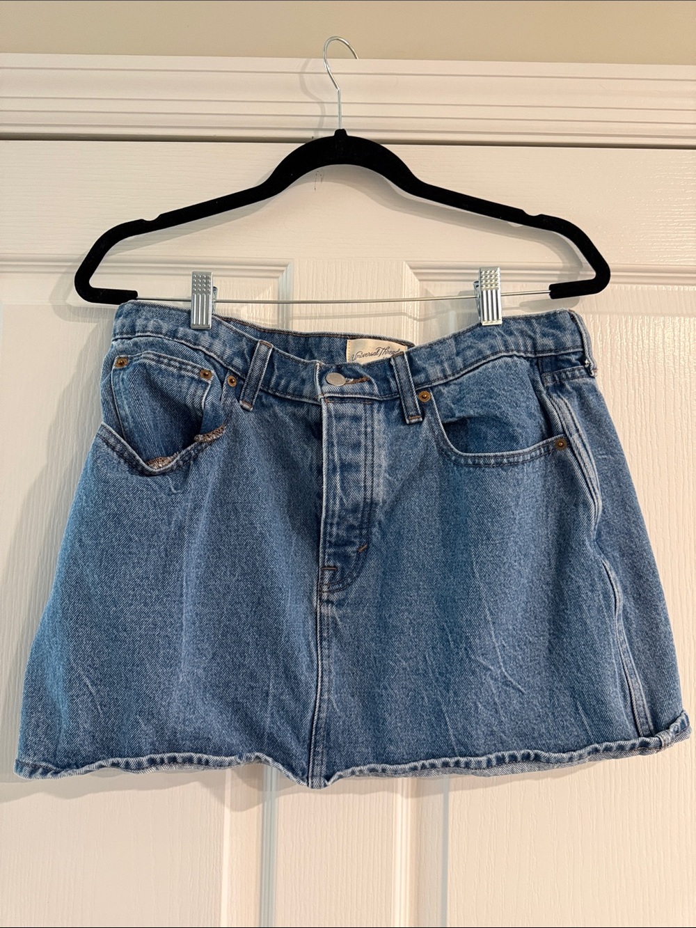 Universal Thread Light Blue Denim Mini Skirt